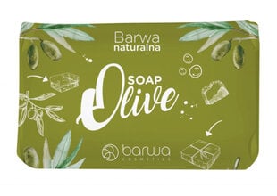 Мыло для жирной кожи с экстрактом оливок Barwa Naturalna Soap Olive 100 г цена и информация | Мыло | pigu.lt
