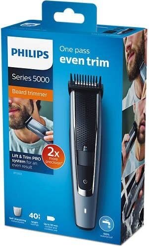 Philips BT5502/15 kaina ir informacija | Plaukų kirpimo mašinėlės | pigu.lt