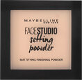 Matinį efektą suteikianti makiažą fiksuojanti pudra Maybelline New York Face Studio 9 g