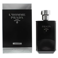 Парфюмированная вода Prada L'Homme Intense EDP для мужчин 150 мл цена и информация | Мужские духи | pigu.lt