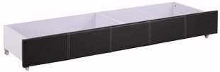 Ящик для постельного белья для кровати Margit, коричневый цена и информация | Выдвижные ящики, ящики для постельного белья | pigu.lt