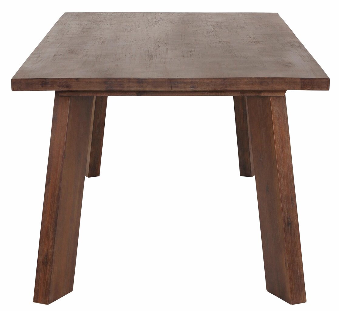 Valgomojo stalas Marlon 160, rudas kaina ir informacija | Virtuvės ir valgomojo stalai, staliukai | pigu.lt