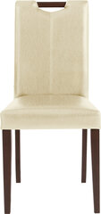 Комплект из 2-х стульев Sawyer PU, песочного/коричневого цвета цена и информация | Стулья для кухни и столовой | pigu.lt
