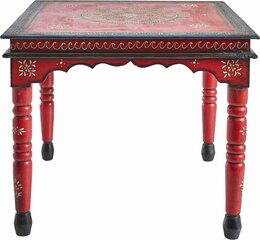 Столик Vito, красный/черный цена и информация | Журнальные столы | pigu.lt