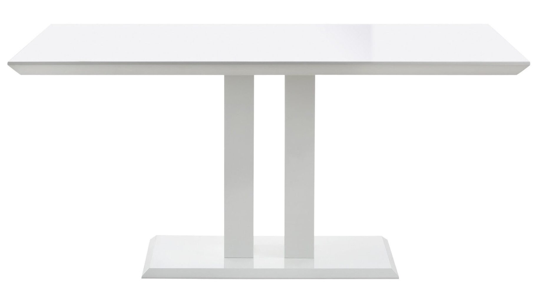 Stalas Mulan 160, baltas kaina ir informacija | Virtuvės ir valgomojo stalai, staliukai | pigu.lt