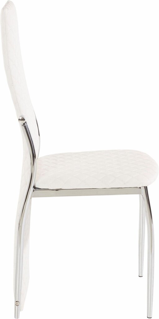 2-jų kėdžių komplektas William, baltas kaina ir informacija | Virtuvės ir valgomojo kėdės | pigu.lt