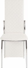 Комплект из 2-х стульев William, белый цена и информация | Стулья для кухни и столовой | pigu.lt