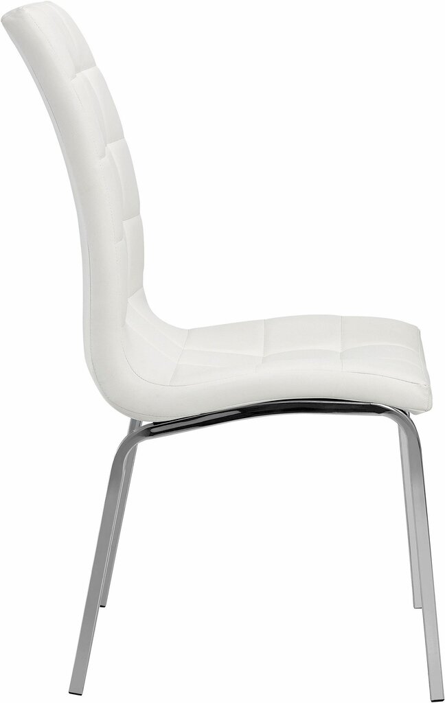 2-jų kėdžių komplektas Anima, baltas kaina ir informacija | Virtuvės ir valgomojo kėdės | pigu.lt