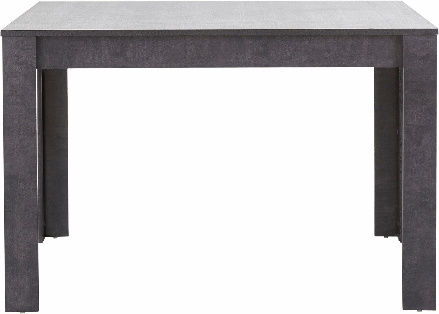 Valgomojo stalas Lori 120, tamsiai pilkas kaina ir informacija | Virtuvės ir valgomojo stalai, staliukai | pigu.lt