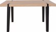 Stalas Notio Living Shelia 150, rudas kaina ir informacija | Virtuvės ir valgomojo stalai, staliukai | pigu.lt