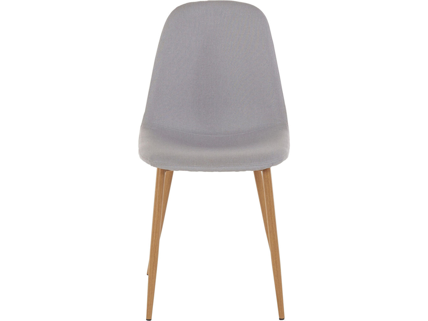 4-ių kėdžių komplektas Miller, pilkas kaina ir informacija | Virtuvės ir valgomojo kėdės | pigu.lt