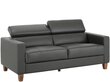 Trivietė sofa Notio Living Lopez GL/PU, pilka kaina ir informacija | Sofos | pigu.lt