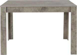 Обеденный стол Notio Living Lori L 120 см, серый цена и информация | Кухонные и обеденные столы | pigu.lt