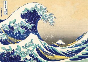 Пазл Trefl Hokusai, 1000 д. цена и информация | Пазлы | pigu.lt