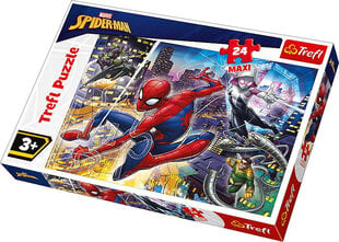 Dėlionė Trefl Maxi Žmogus voras (Spiderman), 24 d. kaina ir informacija | Dėlionės (puzzle) | pigu.lt