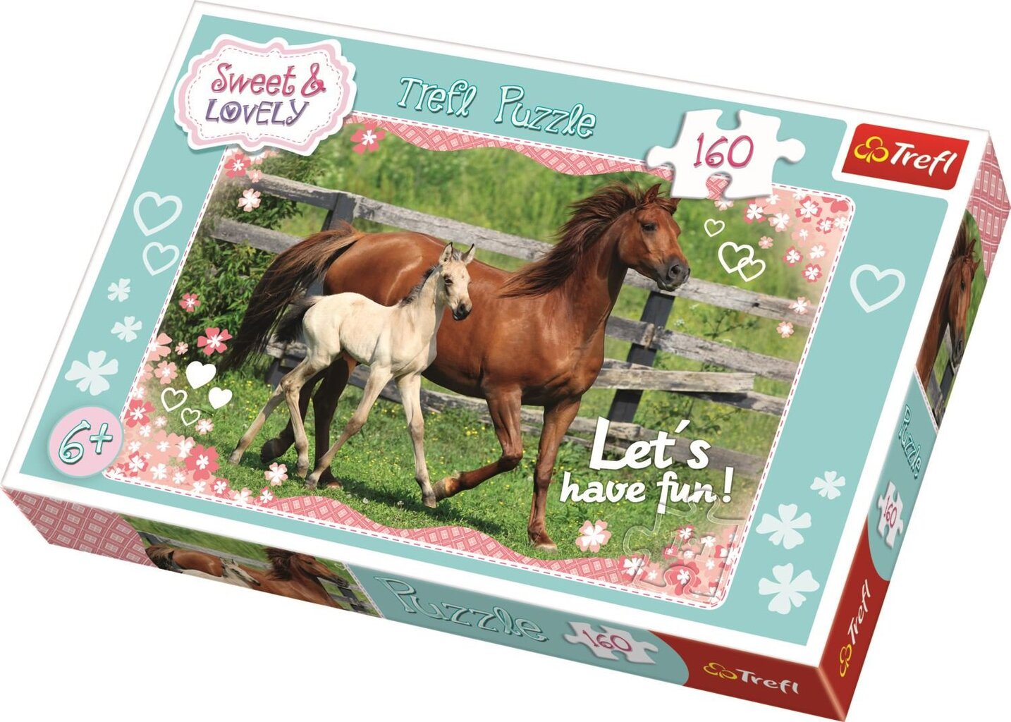 Dėlionė Trefl Sweet & Lovely, 160 d. kaina ir informacija | Dėlionės (puzzle) | pigu.lt