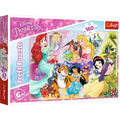 Dėlionė Trefl Princess and Friends, 160 d. kaina ir informacija | Dėlionės (puzzle) | pigu.lt