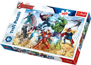 Dėlionė Trefl Disney Marvel, 160 d. kaina ir informacija | Dėlionės (puzzle) | pigu.lt