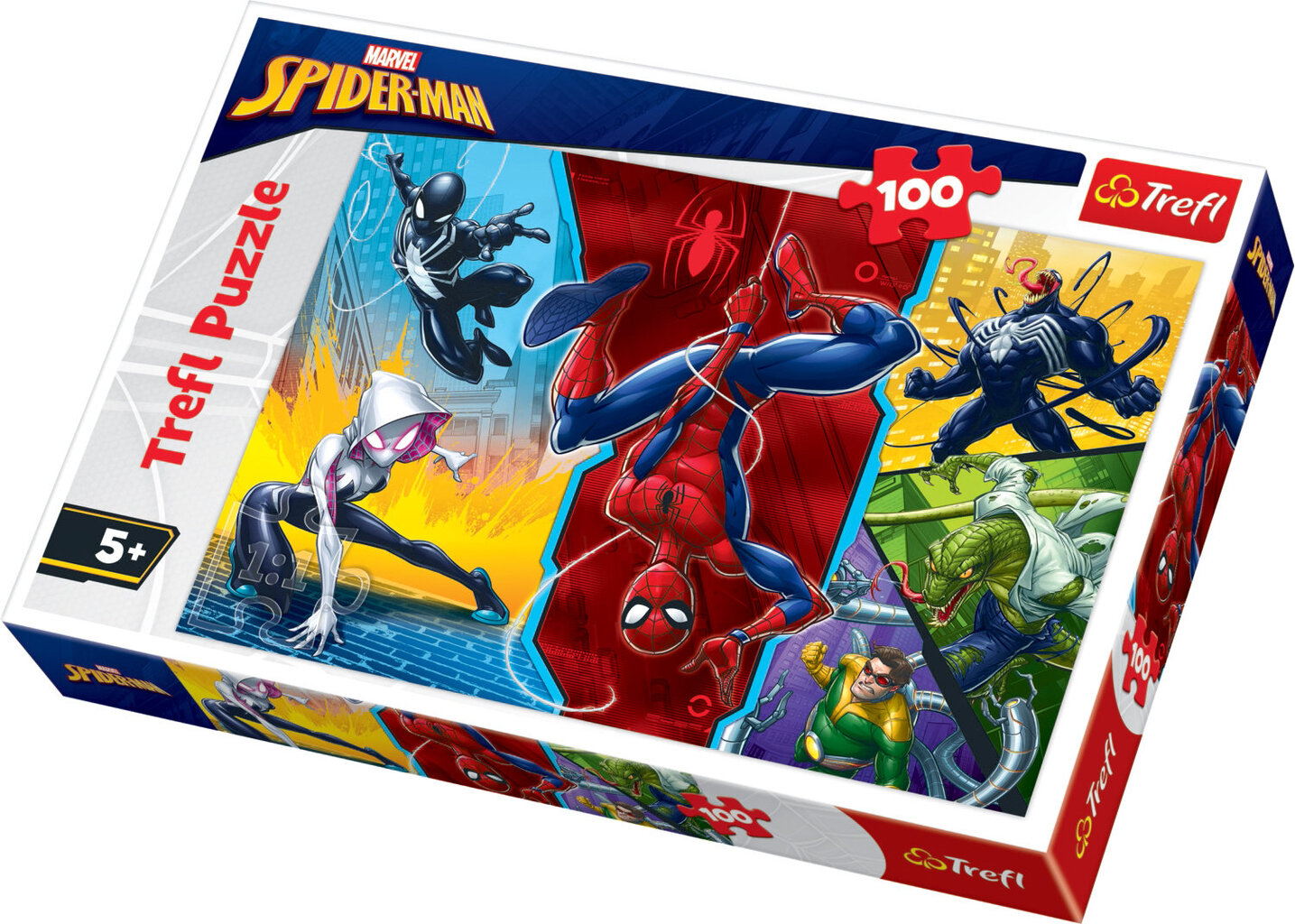 Dėlionė Trefl Spiderman, 100 d. kaina ir informacija | Dėlionės (puzzle) | pigu.lt