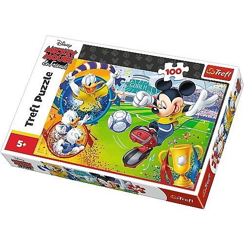 Dėlionė Trefl Mickey Mouse, 100 d. kaina ir informacija | Dėlionės (puzzle) | pigu.lt