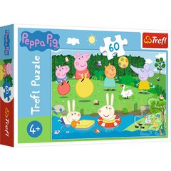 Пазл Trefl Peppa Pig, 60 д. цена и информация | Пазлы | pigu.lt