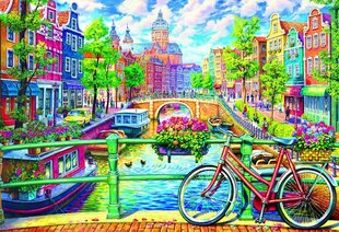 Dėlionė Trefl Amsterdam, 1500 d. kaina ir informacija | Dėlionės (puzzle) | pigu.lt