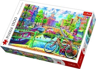 Dėlionė Trefl Amsterdam, 1500 d. kaina ir informacija | Dėlionės (puzzle) | pigu.lt