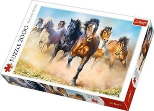Dėlionė Trefl Horses, 2000 d. kaina ir informacija | Dėlionės (puzzle) | pigu.lt