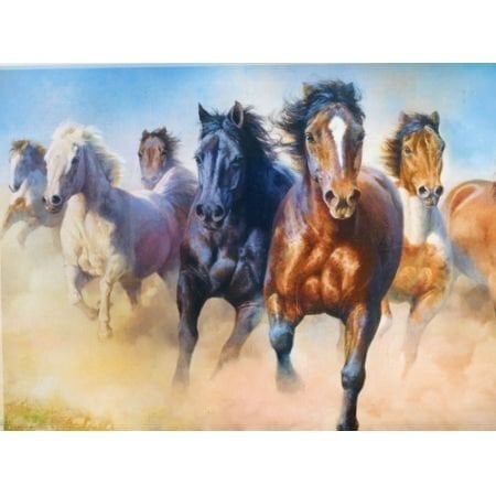 Dėlionė Trefl Horses, 2000 d. kaina ir informacija | Dėlionės (puzzle) | pigu.lt