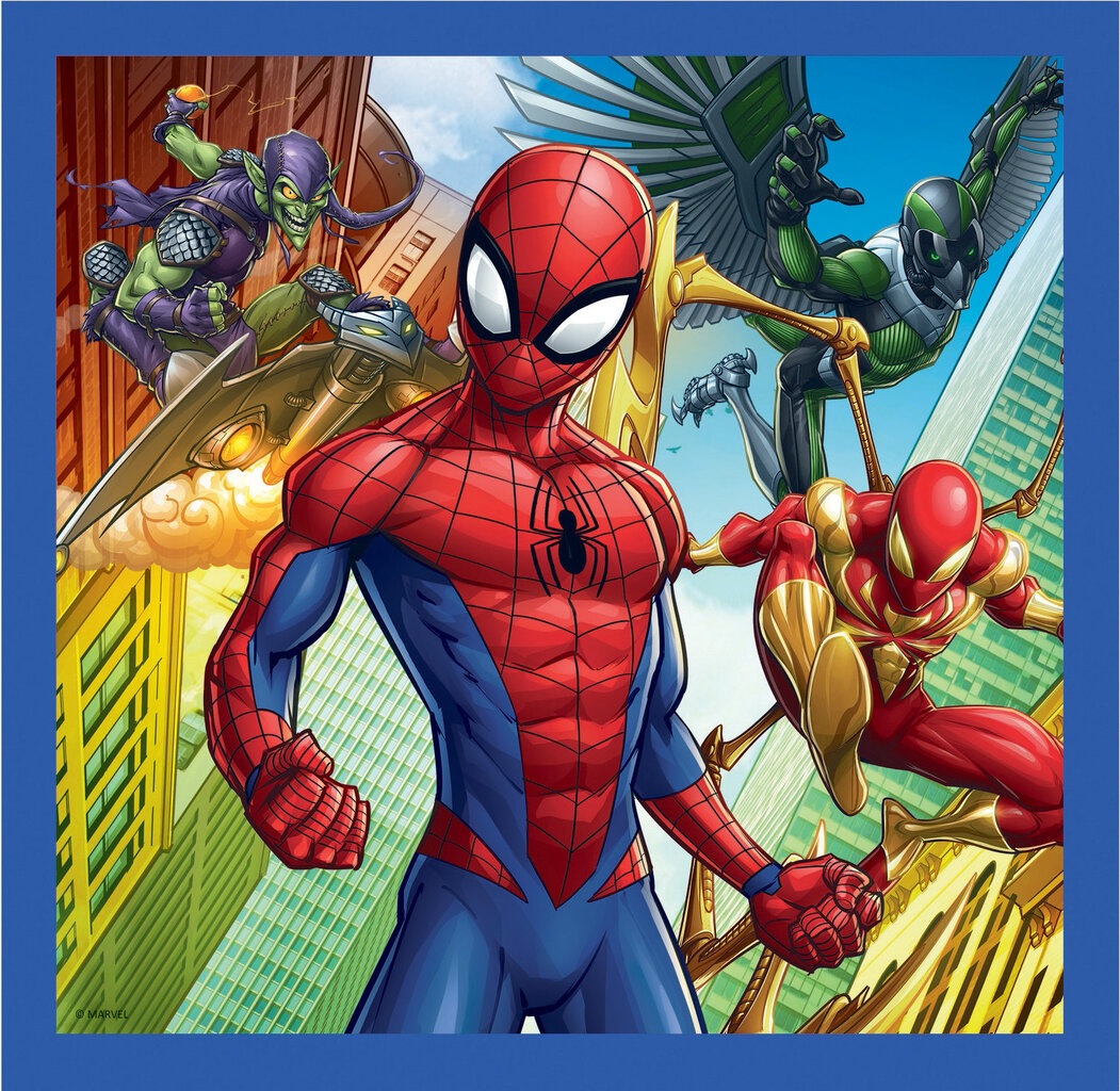 Dėlionių rinkinys Trefl 3 in 1 Spiderman, 20+50+36 kaina ir informacija | Dėlionės (puzzle) | pigu.lt