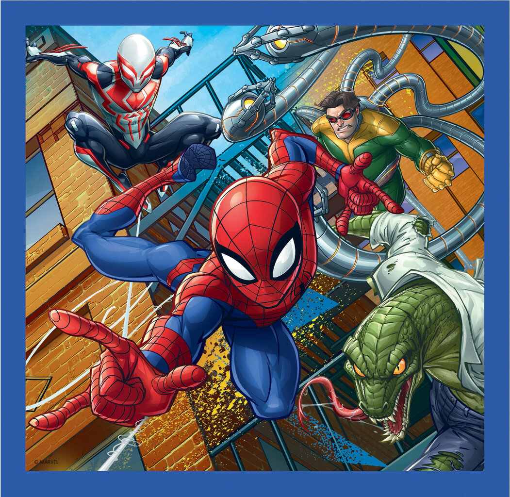 Dėlionių rinkinys Trefl 3 in 1 Spiderman, 20+50+36 kaina ir informacija | Dėlionės (puzzle) | pigu.lt