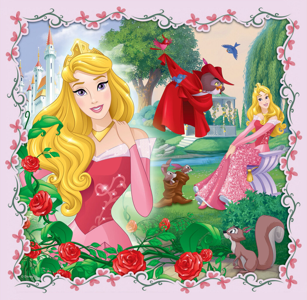 Dėlionių rinkinys Trefl 3 in 1 Disney Princess, 20+50+36 kaina ir informacija | Dėlionės (puzzle) | pigu.lt