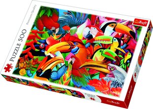 Dėlionė Trefl Colorful Birds, 500 d. kaina ir informacija | Dėlionės (puzzle) | pigu.lt