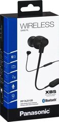 Panasonic RP-NJ310BE-K Bluetooth Earphon цена и информация | Наушники | pigu.lt