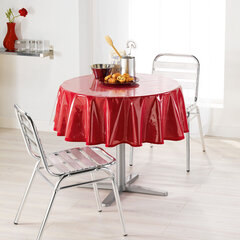 Apvali staltiesė, 180 x 180 cm kaina ir informacija | Staltiesės, servetėlės | pigu.lt