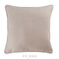 Douceur D'intérieur pagalvėlės užvalkalas, smėlio spalvos, 40 x 40 cm kaina ir informacija | Dekoratyvinės pagalvėlės ir užvalkalai | pigu.lt