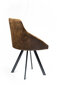 2-jų kėdžių komplektas VK-06, rudas kaina ir informacija | Virtuvės ir valgomojo kėdės | pigu.lt