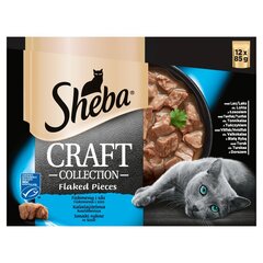 Sheba maistas suaugusioms katėms su žuvimi Craft Collection, 12 x 85 g kaina ir informacija | Konservai katėms | pigu.lt