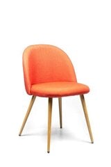 Комплект из 4-х стульев VK-09, красный/коричневый цена и информация | Стулья для кухни и столовой | pigu.lt