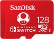 SanDisk microSDXC 128GB, skirta Nintendo Switch цена и информация | Atminties kortelės fotoaparatams, kameroms | pigu.lt