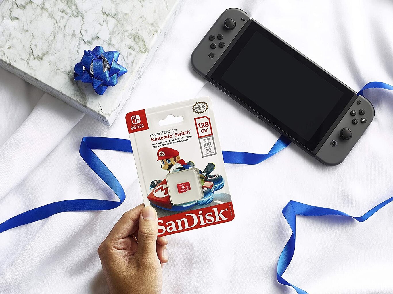 Карта памяти SanDisk microSDXC 128GB для Nintendo Switch, Hе указано цена |  pigu.lt