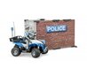 Policijos nuovada su keturračiu ir figūrėlėmis Bruder, 62730 цена и информация | Žaislai berniukams | pigu.lt