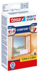 Защитная сетка для окон от насекомых TESA COMFORT белая 1,2мx2,4м цена и информация | Москитные сетки | pigu.lt