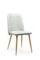 4-ių kėdžių komplektas VK-08, šviesiai pilkas цена и информация | Virtuvės ir valgomojo kėdės | pigu.lt
