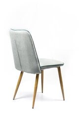 Комплект из 4-х стульев VK-08, светло-серый цена и информация | Стулья для кухни и столовой | pigu.lt