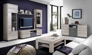 TV staliukas Forte Jesolo JSLT131-J72, pilkos spalvos kaina ir informacija | TV staliukai | pigu.lt