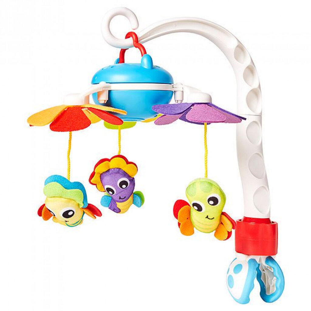 Pakabinama muzikinė karuselė Playgro Travel Mobile, 0185479 цена и информация | Žaislai kūdikiams | pigu.lt