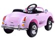 Vaikiškas elektromobilis "Retro", rožinis kaina ir informacija | Elektromobiliai vaikams | pigu.lt