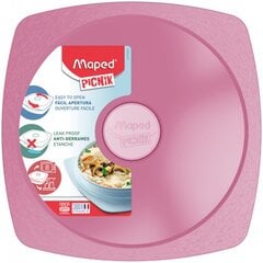 Priešpiečių dėžutė-lėkštė Maped Picnik Adult Concept 900ml tender rose kaina ir informacija | Maisto saugojimo  indai | pigu.lt