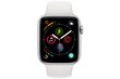 Apple Watch S4, 40 mm, White/Silver Aluminum цена и информация | Išmanieji laikrodžiai (smartwatch) | pigu.lt